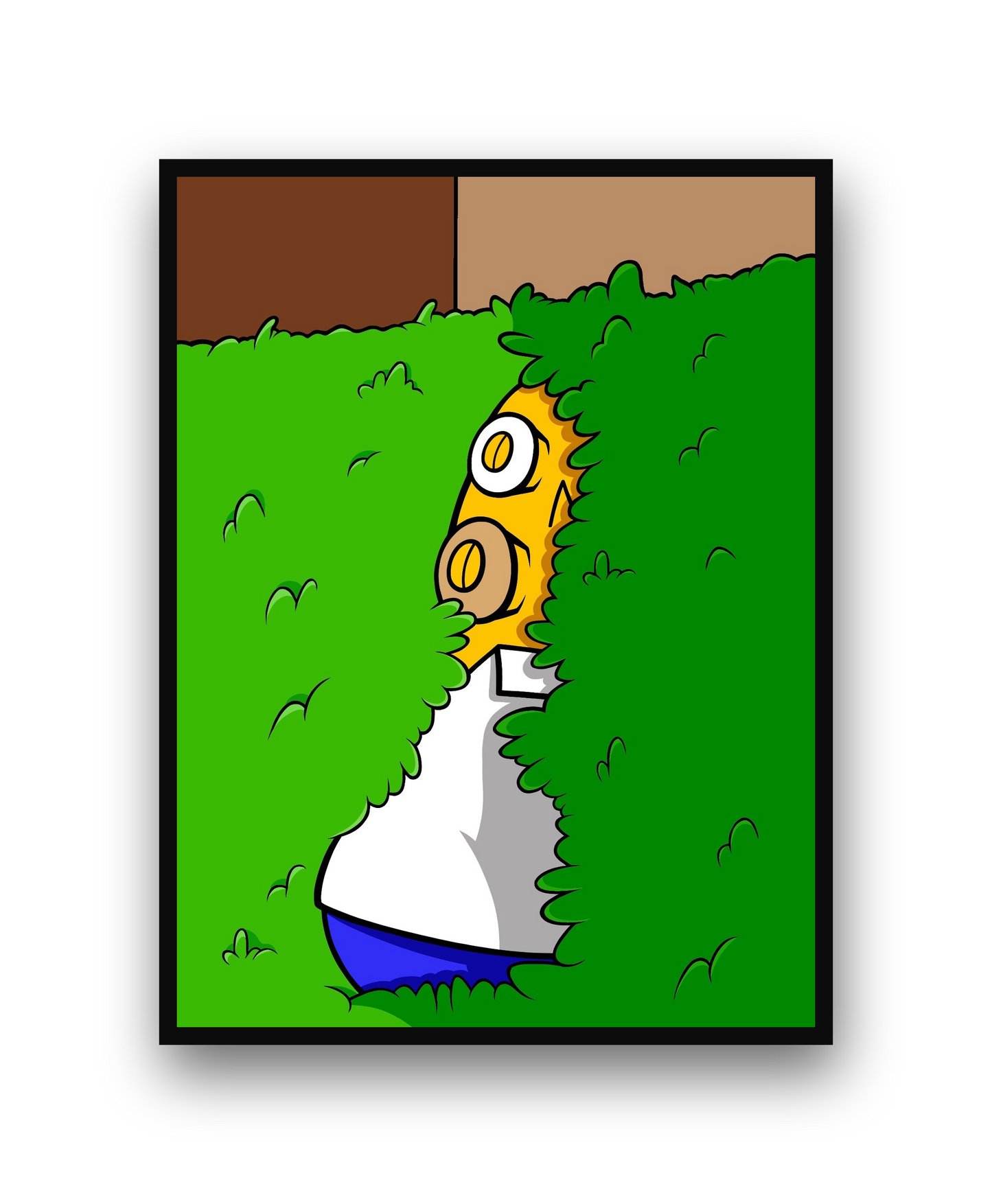 Homer Tenta framed print