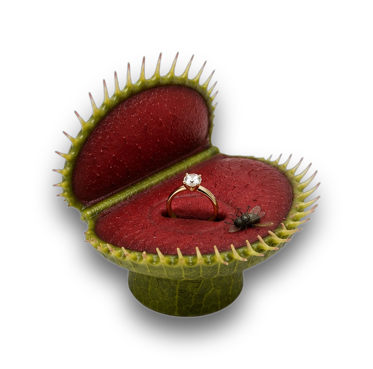 Fly Trap Ring Box