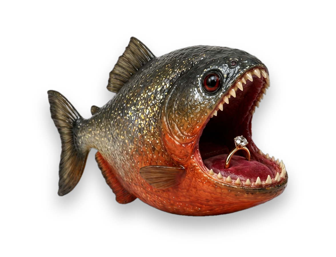 Piranha Ring Box